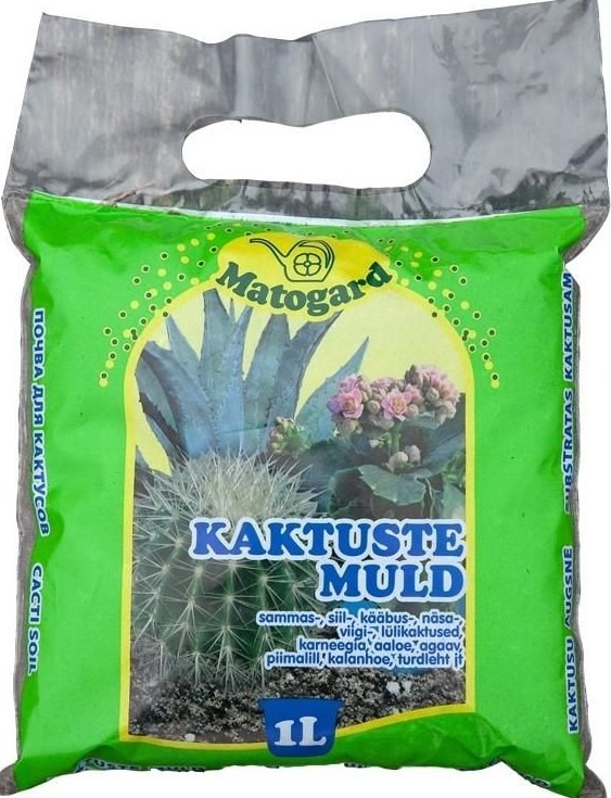 Kaktuse muld 1L(ph 5,6-6,5) sin.