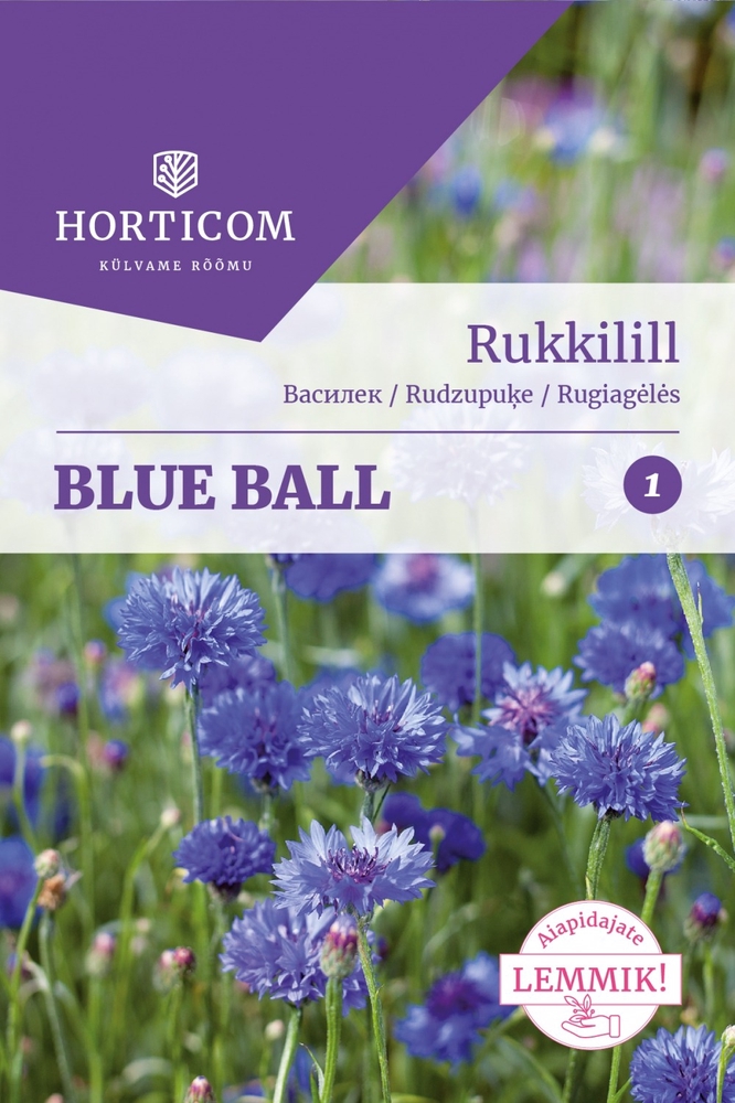 Rukkilill Blue Ball 1g