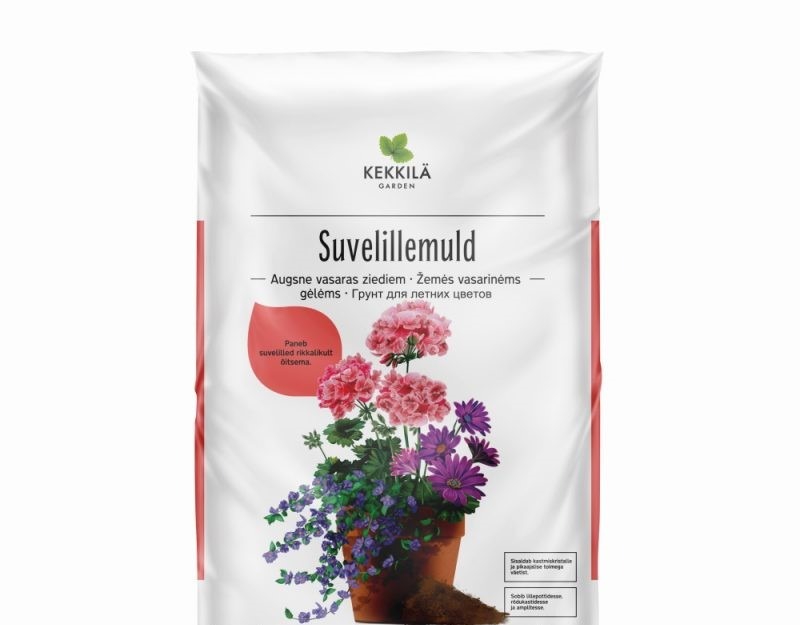 Suvelillede muld 10 l