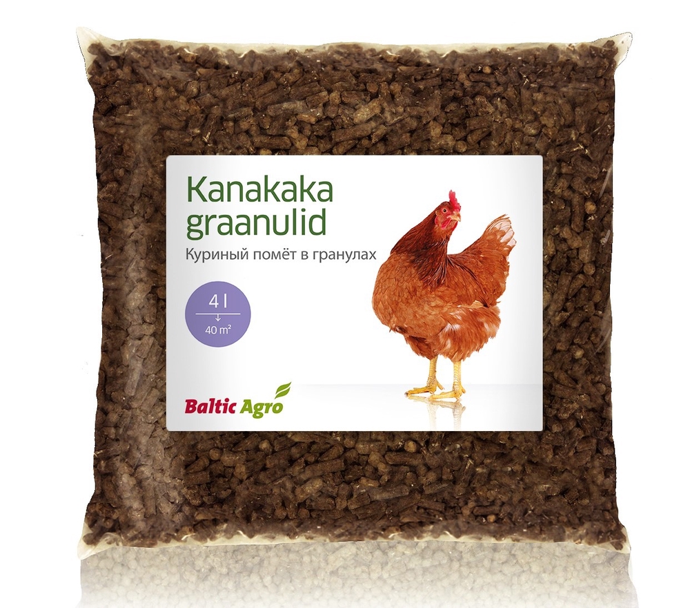 Kanakaka graanulid 4 l
