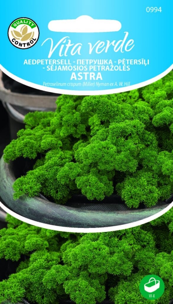 Petersell Astra Kähar, Petroselinum crispum (Miller) Nyman ex A. W. Hill, 2g