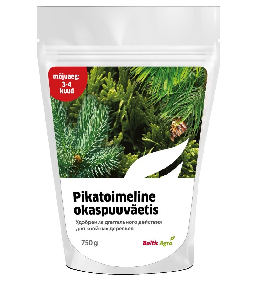 Pikatoimeline okaspuuväetis 3-4 kuud 750g