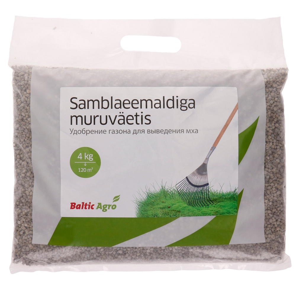 Samblaeemaldiga muruväetis 4 kg