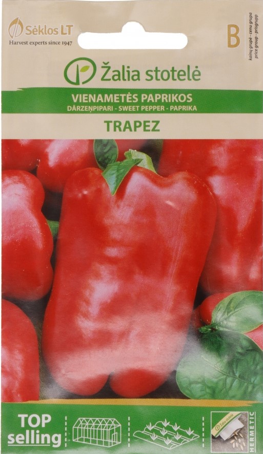 Paprika Trapez – Capsicum annuum L.