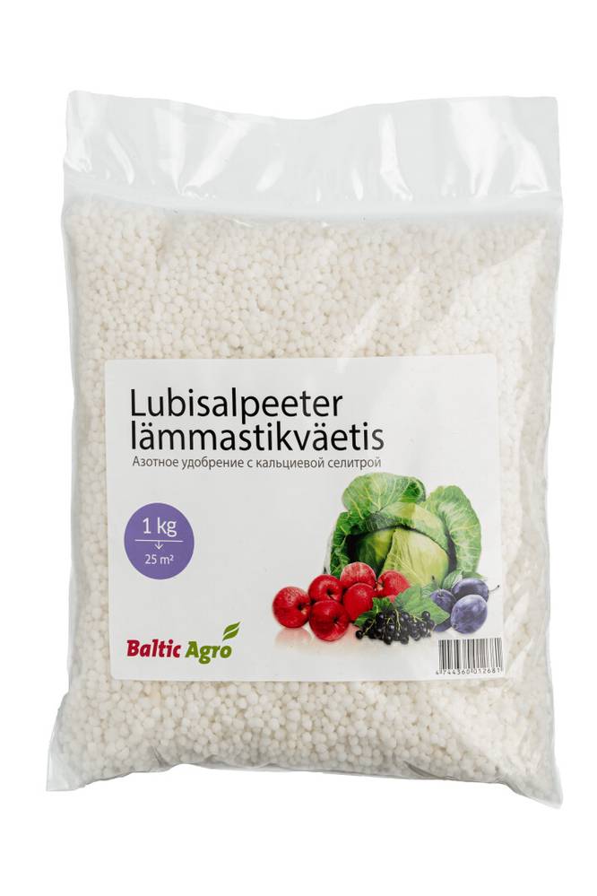 Lubisalpeeter lämmastikväetis 1 kg